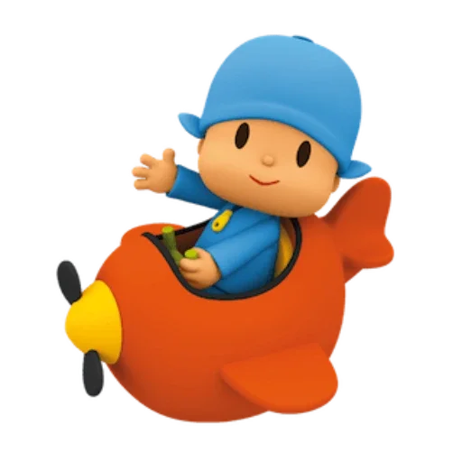 ❤️ Стикер «Pocoyo» для Telegram