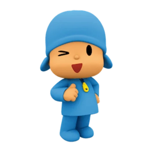 ❤️ Стикер «Pocoyo» для Telegram
