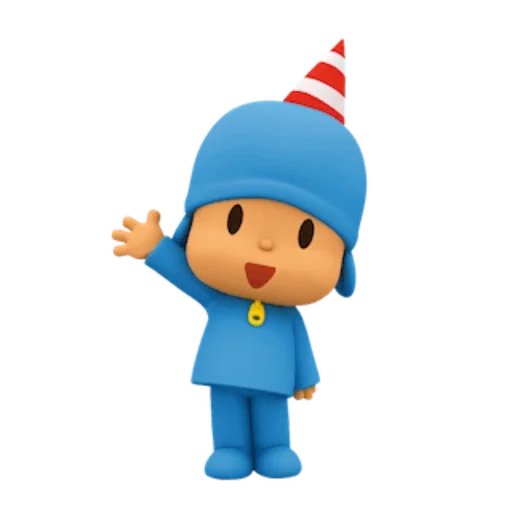 ❤️ Стикер «Pocoyo» для Telegram