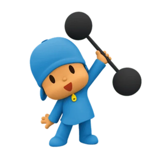 ❤️ Стикер «Pocoyo» для Telegram
