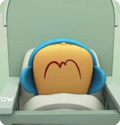 😭 Стикер «Pocoyo» для Telegram