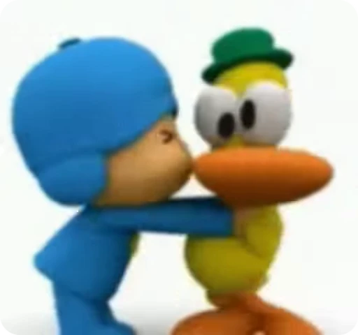 😵 Стикер «Pocoyo» для Telegram