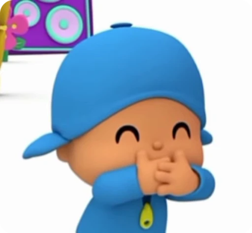 🤭 Стикер «Pocoyo» для Telegram