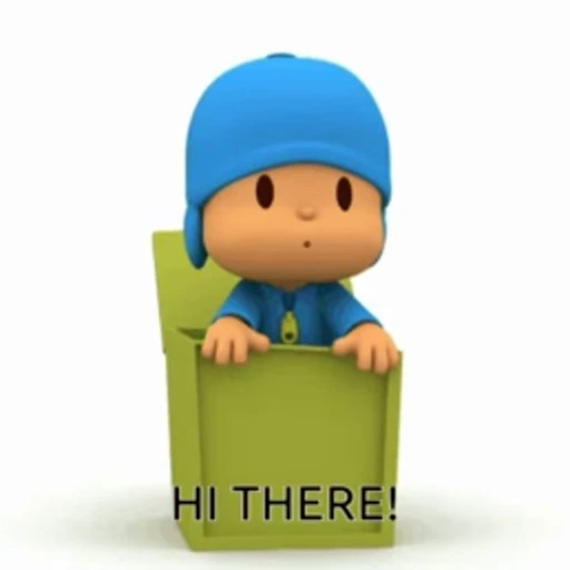 📍 Стикер «Pocoyo» для Telegram