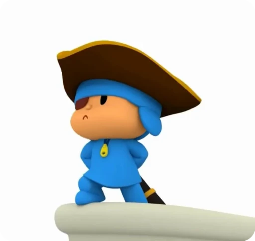 😎 Стикер «Pocoyo» для Telegram