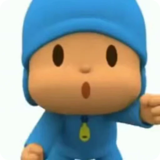 😲 Стикер «Pocoyo» для Telegram