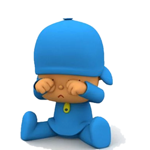 😭 Стикер «Pocoyo 2.0» для Telegram