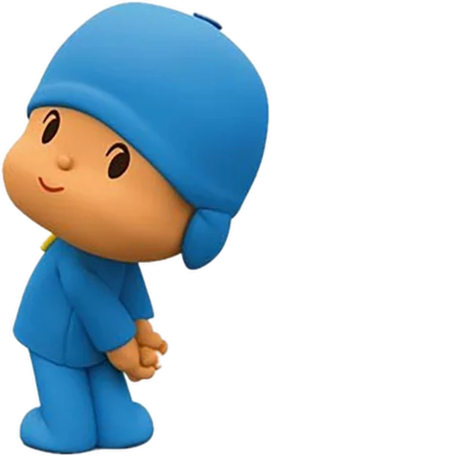 😇 Стикер «Pocoyo 2.0» для Telegram