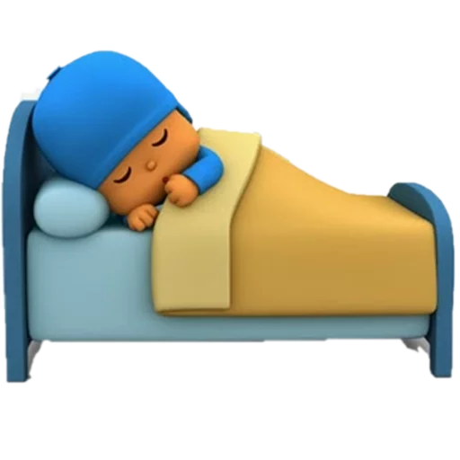 😴 Стикер «Pocoyo 2.0» для Telegram