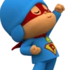 Стикер 44 ❤️ Набор эмоджи по мульту «Pocoyo Покойо»