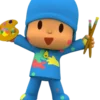 Стикер 39 ❤️ Набор эмоджи по мульту «Pocoyo Покойо»