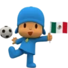 Стикер 50 ❤️ Набор эмоджи по мульту «Pocoyo Покойо»
