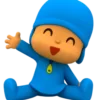 Стикер 27 ❤️ Набор эмоджи по мульту «Pocoyo Покойо»
