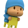 Стикер 30 ❤️ Набор эмоджи по мульту «Pocoyo Покойо»