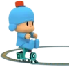 Стикер 40 ❤️ Набор эмоджи по мульту «Pocoyo Покойо»