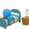 Стикер 26 ❤️ Набор эмоджи по мульту «Pocoyo Покойо»