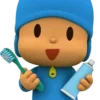 Стикер 57 ❤️ Набор эмоджи по мульту «Pocoyo Покойо»