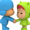Стикер 34 ❤️ Набор эмоджи по мульту «Pocoyo Покойо»