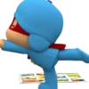 Стикер 43 ❤️ Набор эмоджи по мульту «Pocoyo Покойо»
