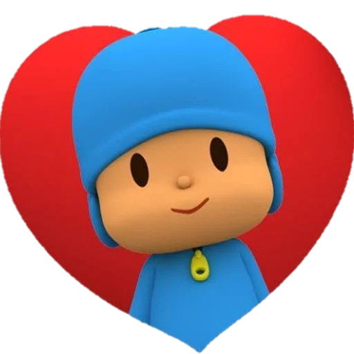 ❤️ Стикер «Pocoyo» для Telegram