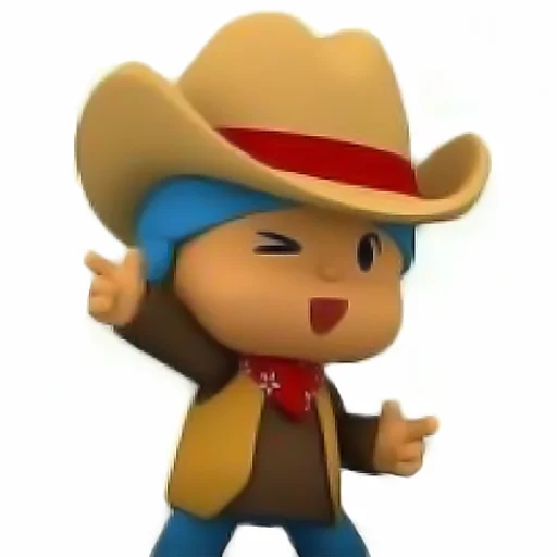 🤠 Стикер «Pocoyo» для Telegram