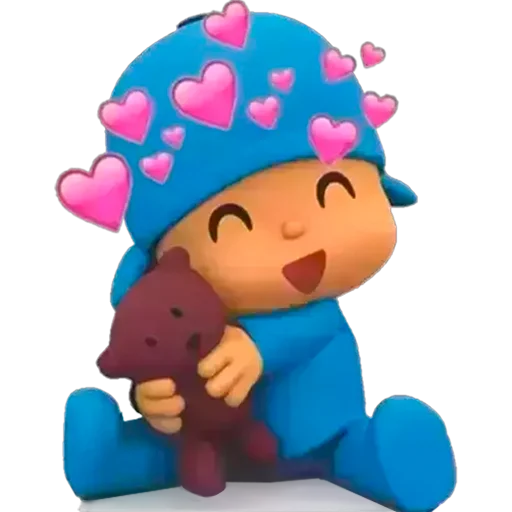 🫂 Стикер «Pocoyo» для Telegram