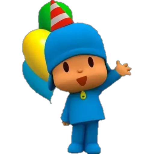🥳 Стикер «Pocoyo» для Telegram