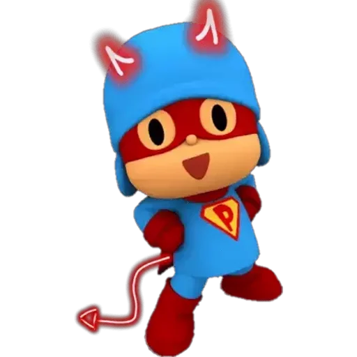 🦸‍♂️ Стикер «Pocoyo» для Telegram