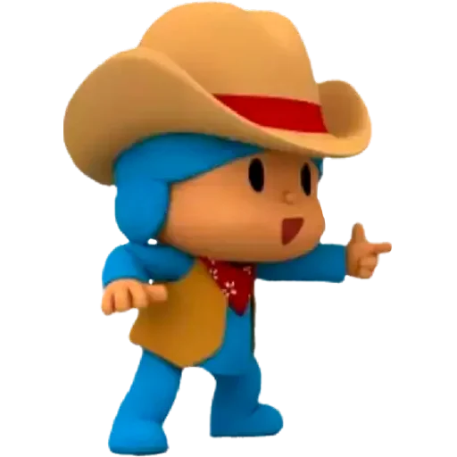 🤠 Стикер «Pocoyo» для Telegram