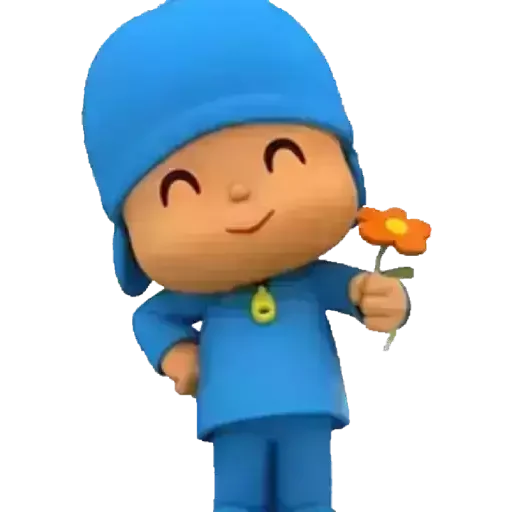 🌷 Стикер «Pocoyo» для Telegram