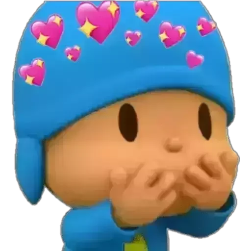 🥰 Стикер «Pocoyo» для Telegram