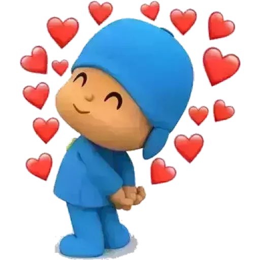 🥰 Стикер «Pocoyo» для Telegram