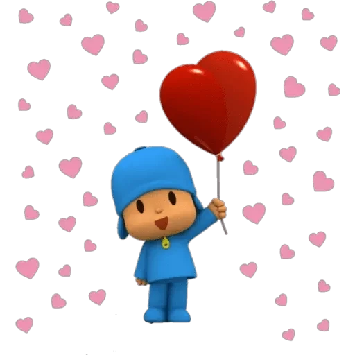 ❤️ Стикер «Pocoyo» для Telegram
