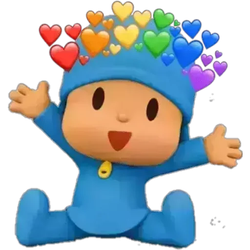 🥰 Стикер «Pocoyo» для Telegram