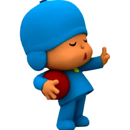 🤫 Стикер «Pocoyo» для Telegram