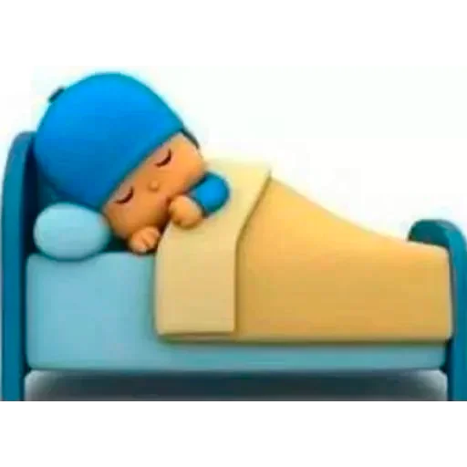 🛌 Стикер «Pocoyo» для Telegram