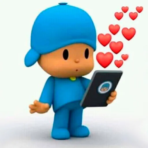 🥰 Стикер «Pocoyo» для Telegram