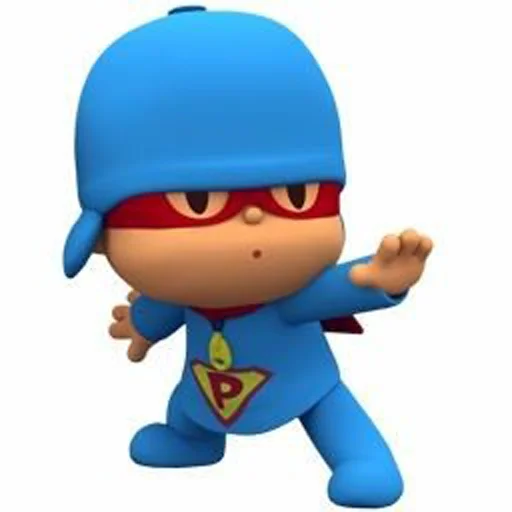 🦸‍♂️ Стикер «Pocoyo» для Telegram
