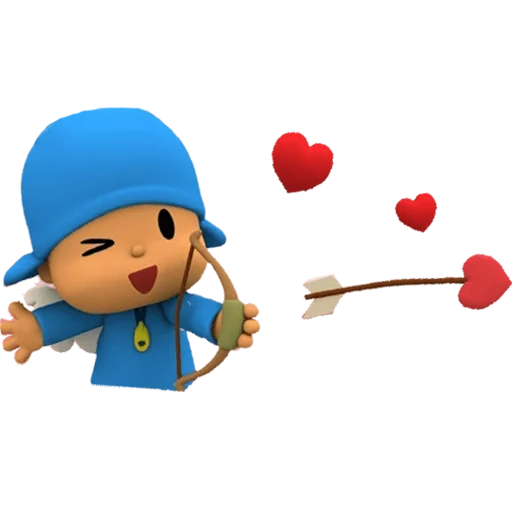 🥰 Стикер «Pocoyo» для Telegram