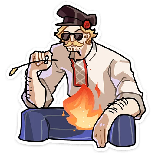 ⭐ Стикер «Бояре в Подберёзовке» для Telegram