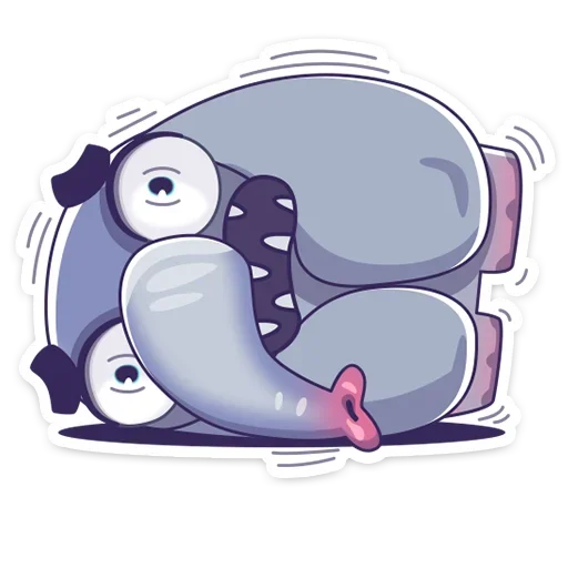😄 Стикер «Подозрительный Слон» для Telegram