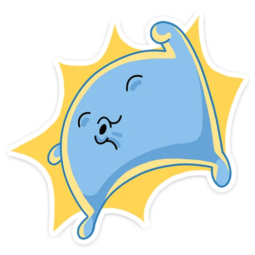 🤩 Стикер «Подушка» для Telegram