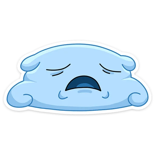 😫 Стикер «Подушка» для Telegram