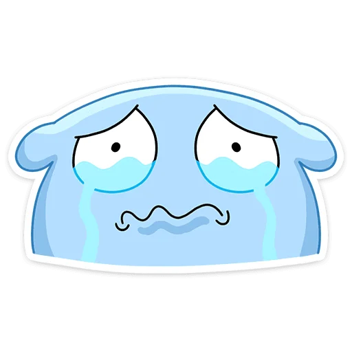 😭 Стикер «Подушка» для Telegram