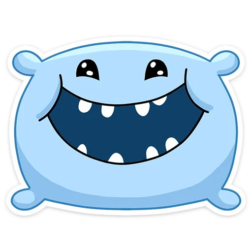 😄 Стикер «Подушка» для Telegram