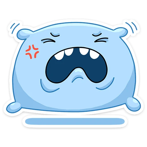 😫 Стикер «Подушка» для Telegram