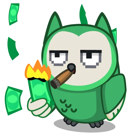 🚬 Стикер «Poe» для Telegram