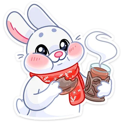 🍪 Стикер «Поезд Деда Мороза» для Telegram