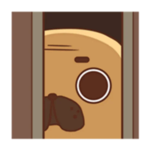 👀 Стикер «Poggo the Pug (FULL) [英文]» для Telegram