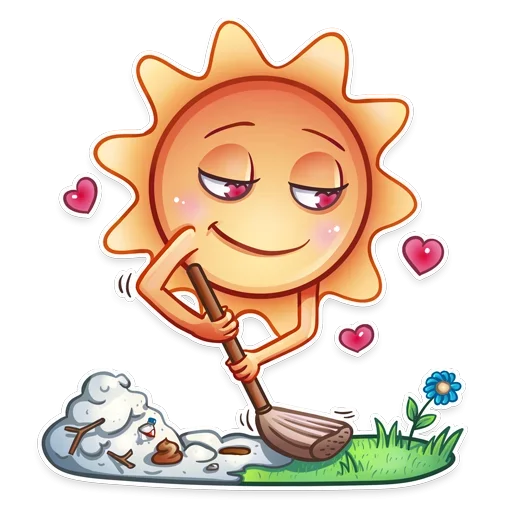 😬 Стикер «Weather» для Telegram